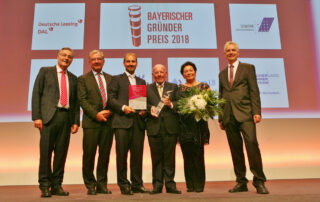 Preisverleihung Bayerischer Gründerpreis