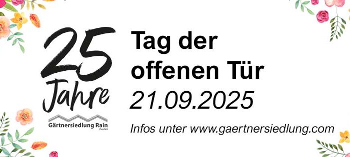 Tag der offenen Tür Banner quer