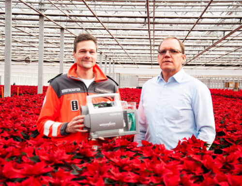 Gärtnersiedlung Rain GmbH spendet Absaugpumpe an BRK Rain am Lech